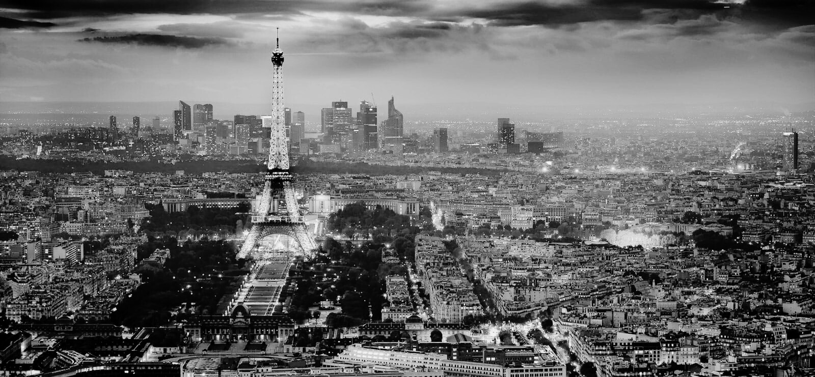 Vue architecturale de Paris